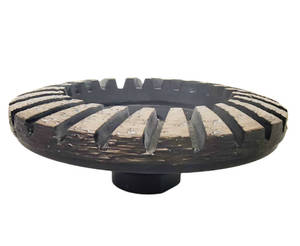 Disque diamanté turbo convexe de 4 po / 100 mm pour le meulage de lave-linge en pierre, du granit, du marbre, du quartz et du <span class=keywords><strong>béton</strong></span> - Product Image 1