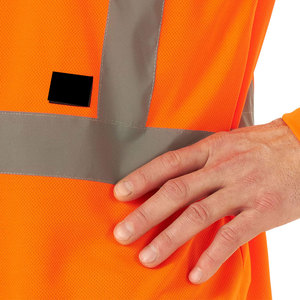 Camiseta de alta visibilidad para hombre de alta calidad, ropa de trabajo de invierno cómoda de tarifa razonable, camiseta transpirable de alta visibilidad para hombre, ropa a granel - Product Image 6