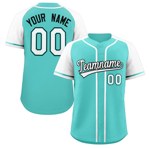 Maillot de baseball personnalisé blanc et bleu pour hommes, uniforme d'équipe, nom et numéro personnalisés, chemise de softball à boutons - Product Image 3
