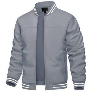 Chaqueta universitaria personalizada para hombre, bombardero, tela de satén bordada a granel, venta al por mayor, estilo universitario, logotipo personalizado, condición de invierno - Product Image 5