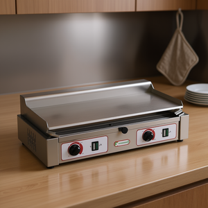 Placa Eléctrica Plateada CF 1800W 2020LB - Product Image 3