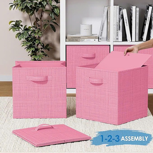 Solución de organización de tela para ahorrar espacio hecha en Vietnam para almacenamiento de ropa y garaje - Product Image 4