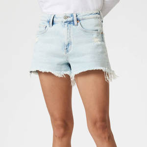 Shorts en jean pour femmes de bonne qualité, multi-poches, vêtements décontractés, prix raisonnable, shorts en jean pour femmes - Product Image 3