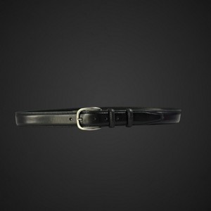 100% artisanat italien homme ceinture en cuir véritable 35 mm largeur arrondie boucle en argent sans nickel différentes couleurs - Product Image 6