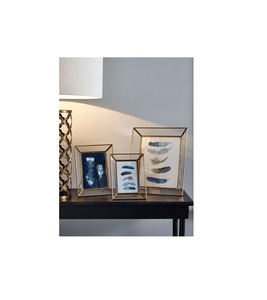 Vintage metal <b>photo</b> <b>frame</b> for farmhouse home decor showcasing antique texture finish charming picture display solutions - Product Image 1