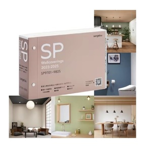 วอลเปเปอร์ติดผนังลายเรขาคณิตคุณภาพสูงวอลเปเปอร์ติดผนังดีไซน์ทันสมัยสติกเกอร์ PVC ติดกาว - Product Image 1