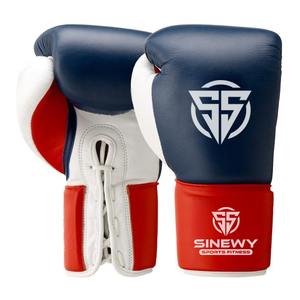 Gants De boxe en cuir synthétique pour adultes, Logo personnalisé De haute qualité, en microfibre - Product Image 3