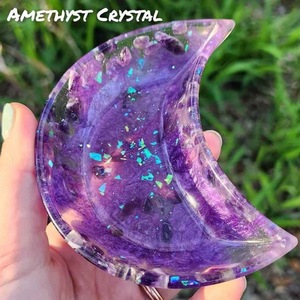 Plato Redondo de Resina para Servir, Plato Duradero, Perfecto para Regalar o Decorar Interiores - Product Image 4