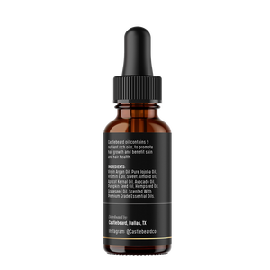 Kit de Aceite para Barba Vegano Weekend Rum de 1 Fl Oz con Suero Hidratante en Gel, Ingredientes Herbales con Vitamina C, OEM para el Cuidado y Crecimiento de la Barba - Product Image 1