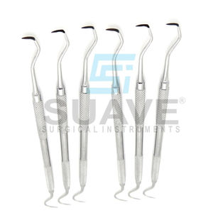 Meilleure vente en acier inoxydable à poignée confortable ensemble de sondes de chirurgie dentaire par SUAVE INSTRUMENTS CHIRURGICAUX - Product Image 5