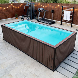 Precios Económicos: Piscina Prefabricada de 40 pies con Mosaico para Jardín, Spa, o Patio, Tipo Contenedor - Product Image 1