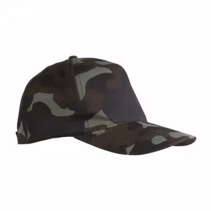 Cappellino in Cotone a 5 Pannelli Mimetico Personalizzato Promozionale - Product Image 1