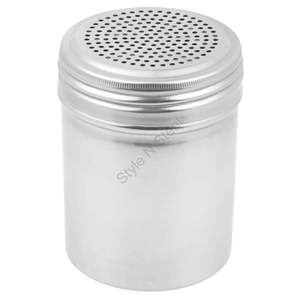 Salière et poivrière en acier inoxydable avec poignées - Product Image 1