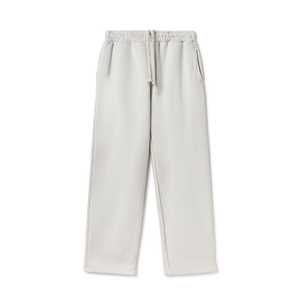 Men Sweatpants Heather Grey Heavyweight 100% Cotton <b>Jogger</b> Loose <b>Stacked</b> Wide Leg Pants Vintage Drawstring Custom Sweatpants - Product Image 3