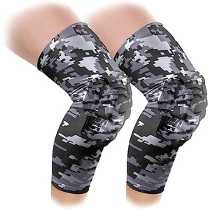 Bandages de lutte personnalisés réglables professionnels, genouillères élastiques, genouillères de lutte, genouillères d'entraînement - Product Image 1