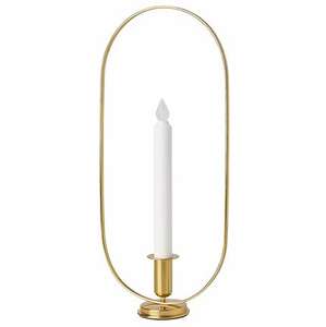 Candelabros decorativos para el hogar con nuevo diseño de iluminación con acabado recubierto de oro para soporte de portavelas de mesa - Product Image 1