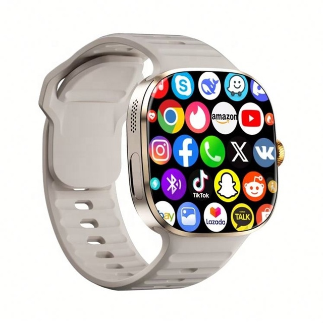 Teen Unisex Daily School 4G Android Smartwatch AMOLED Display IP68 Waterproof HD Camera Full Social Media Access New Model 2026