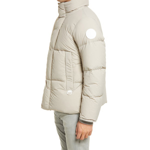 Vestes matelassées écologiques à col montant personnalisées de luxe pour hommes, mode 2024, style streetwear, chaudes pour l'hiver à des prix raisonnables - Product Image 4