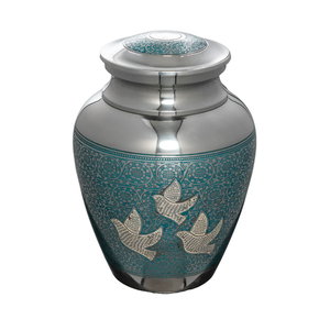 Cremation <b>Urn</b> for Adult Human Ashes <b>Large</b> Handcrafted Funeral Memorial Decorative Burial <b>Urn</b>, Funeral Cremation <b>Urns</b> at bulk - Product Image 1