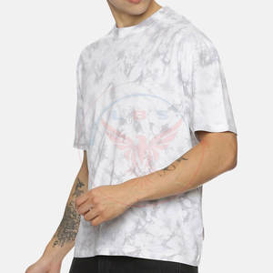 Camisetas Tie Dye Personalizadas para Hombre, Tallas Grandes, Poliéster/Algodón, Ropa de Verano, Secado Rápido, Transpirable, Ecológica, Venta en Línea - Product Image 2