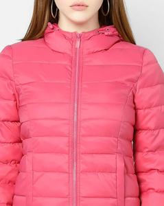 Ropa de mujer 100% chaquetas de poliéster para mujer invierno manga larga chaquetas de mujer nuevo personalizado su propia chaqueta de bombardero comodidad - Product Image 6