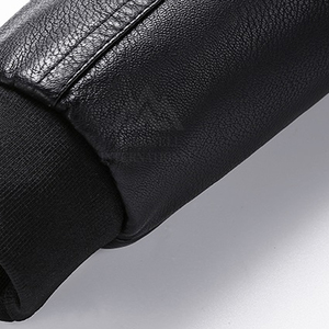 Chaqueta de invierno de cuero genuino de alta calidad para hombre 2025 con cuello levantado estilo High Street - Product Image 4