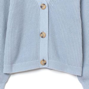 Custom Design Your Multicolour Rib Knitted Sororities Fraternity & College Cashmere Short Crop Sweaters Women Cardigans - Product Image 5