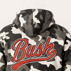 Sudadera con Capucha y Cremallera para Hombre, Diseño Camuflado, Nuevo Estilo, 100% Algodón Tejido - Product Image 4