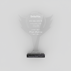 Trofeo de Acrílico Pulido de Primera Calidad, Duradero, para Premios de Excelencia, Grabado con Letras Impresas, Reconocimiento Corporativo a Empleados, Venta al Por Mayor - Product Image 4