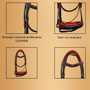 Meilleur prix PVC cheval Bitless bride confortable doux rembourré casque Top vente Western équestre accessoire - Product Image 4