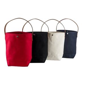 Ladies Eco-Friendly Fashion Multi-Color Jute Cotton Tote Bag Screen Natural Style Bottom Round Shoulder Drawstring Handled Bag - Product Image 1
