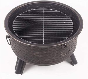 Premium Quality India Modern <b>Fire</b> Pit Manufactured Iron Backyard Heating Natural <b>Gas</b> <b>Portable</b> Patio Decorative Use Bulk Price - Product Image 1