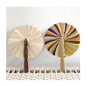 Ventilador de pared de bambú de alta calidad, decoración de pared, artesanías de bambú - Product Image 1