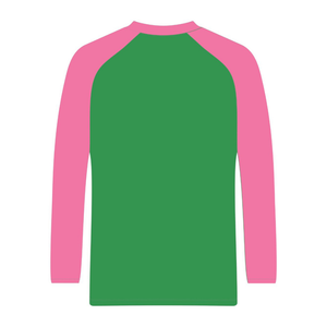 Green Legacy Beanie <b>Hat</b> Greek Sorority Womens Pink & Green College Sisterhood Winter Knit Soror Apparel - Product Image 6