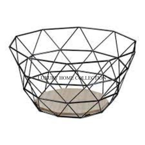 Elegant Design New Iron Fruits and <b>Bread</b> <b>Basket</b> Crafted to Blend Practicality with Aesthetic Appeal Golden Finished - Product Image 5
