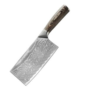 Couteaux de chef en acier damas internationaux robustes et écologiques Manche en bois forgé à la main Camping Chasse Personnalisé - Product Image 3