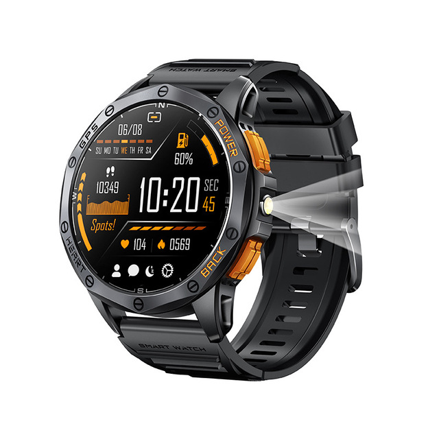 K67A AMOLED GPS Smart Watch BT Calling IP68 Waterproof Sports Smartwatch Health Monitoring Sports Watch