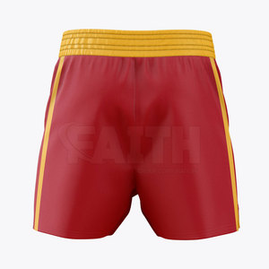 Shorts de lutte légers pour hommes de haute qualité avec taille élastique, conception de logo personnalisé, vêtements d'arts martiaux confortables, OEM pour adultes - Product Image 4