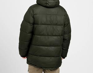 Waterproof outdoor jacket with vented <b>back</b> and packable hood built for rainy days and rugged terrain - Product Image 5