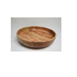 Vente en gros grand bol en bois naturel artisanat pour taille personnalisée présentoir de fruits bol de service en bois - Product Image 2