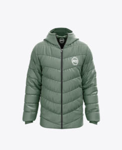 2025 venta al por mayor personalizado hombre invierno chaqueta en blanco de alta calidad estilo de moda de talla grande chaqueta acolchada - Product Image 3