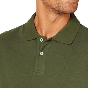 Camiseta Polo Clásica de Algodón para Hombre, Logotipo Bordado Personalizado, Manga Corta, Ropa Casual de Lujo, Camiseta Polo Ajustada de Algodón Pima - Product Image 5