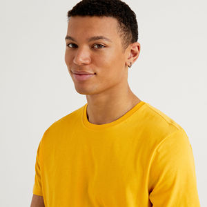 Camiseta de algodón 100% de alta calidad para hombre en 10 colores Opciones de ropa deportiva para hombre Camiseta de algodón transpirable al por mayor para hombre - Product Image 6