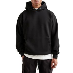 Sweat-shirts à capuche pour hommes personnalisés de luxe avec logo imprimé et brodé personnalisé 100% coton Sweat-shirt en polaire lourd d'hiver - Product Image 5