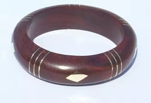 Brazaletes de madera de joyería de moda para niñas con forma personalizada para mujeres y fiestas brazaletes de madera redondos de diseño hechos a mano para regalo de promoción - Product Image 2