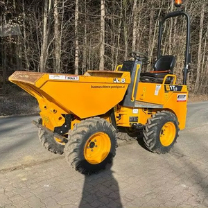 Chargeuse frontale JCB 1T-2E d'occasion, 4x4, mini-remorque benne - Product Image 1