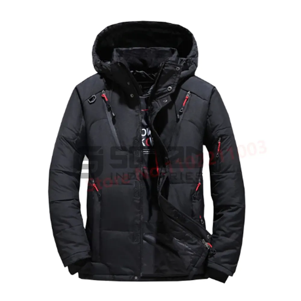 Winter White Duck Down Down Jacket Men Jacket Warm Hooded Thick Puffer Jackets Male Coat High Quality Thermal Outerwear
