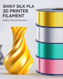 PLA lụa <span class=keywords><strong>Filament</strong></span> đơn/dural/cầu vồng màu <span class=keywords><strong>Filament</strong></span> 1.75mm/2.85mm cho fdm 3D in 1kg/3kg/5kg/10kg nhà máy sản xuất OEM/ODM - Product Image 4