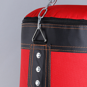 Saco de boxeo profesional de cuero PU para trabajo pesado Boxeo MMA Kickboxing Gimnasio Entrenamiento Equipo de entrenamiento - Product Image 4