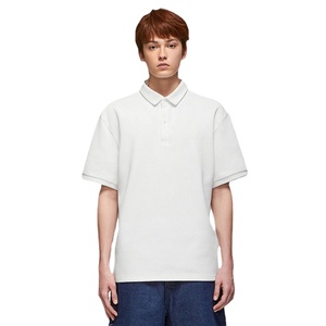Men's Summer 200g Solid 100% Cotton Casual -Shirt Half Sleeve ODM Streetwear T-shirt - Product Image 1